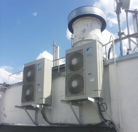 Система кондиционирования VRF Daikin на 400 кв.м.