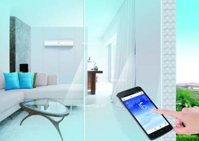Управление сплит-системой с помощью смартфона через Wi-Fi